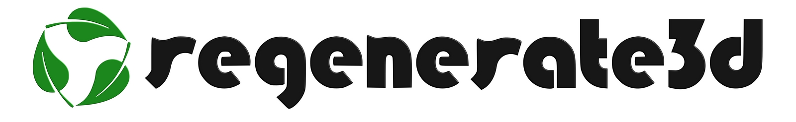 Regenerate3D Banner with Logo